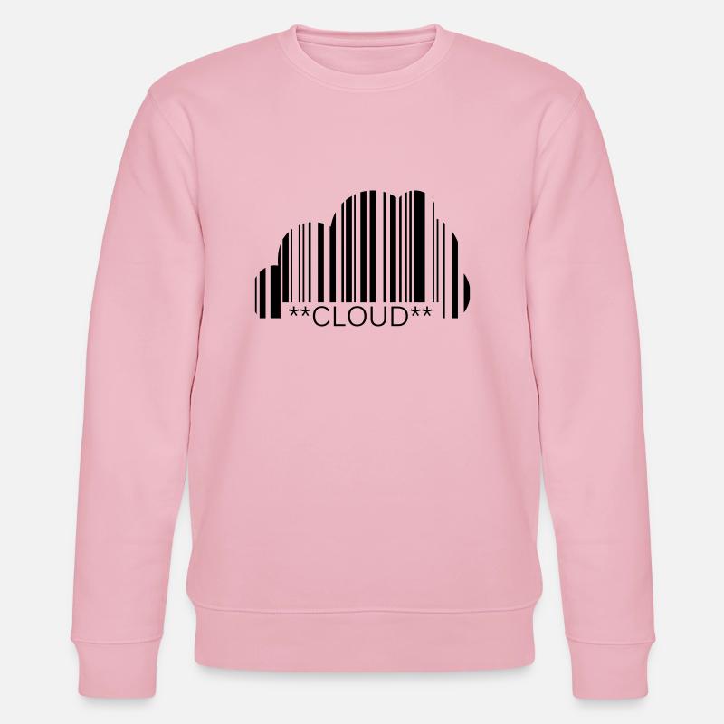 VapeCode Cloud - Stanley/Stella CHANGER Unisex Organic Sweatshirt - cotton pink