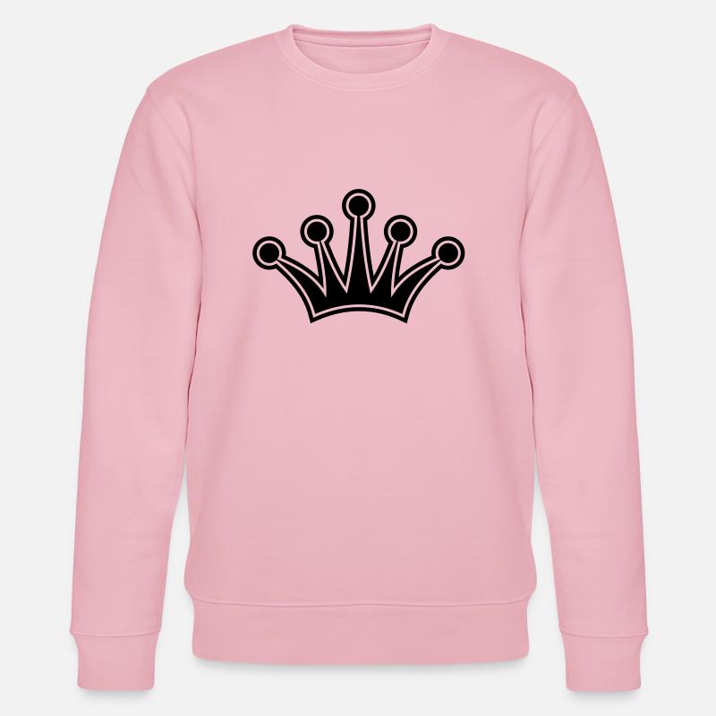 Crown de - Stanley/Stella Unisex Bio-Sweatshirt CHANGER  - Hellrosa