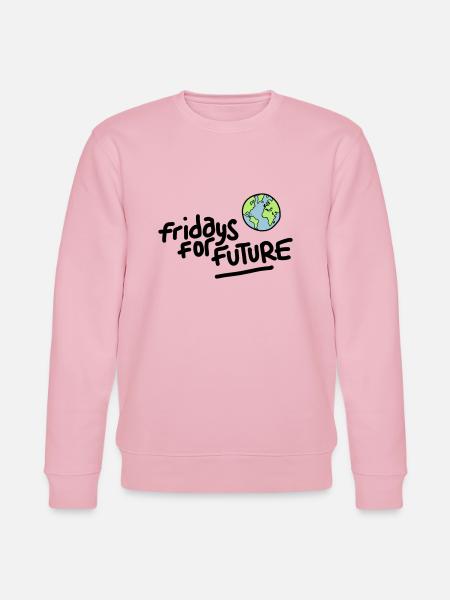 Fridays for Future - Stanley/Stella Unisex Bio-Sweatshirt CHANGER - Hellrosa
