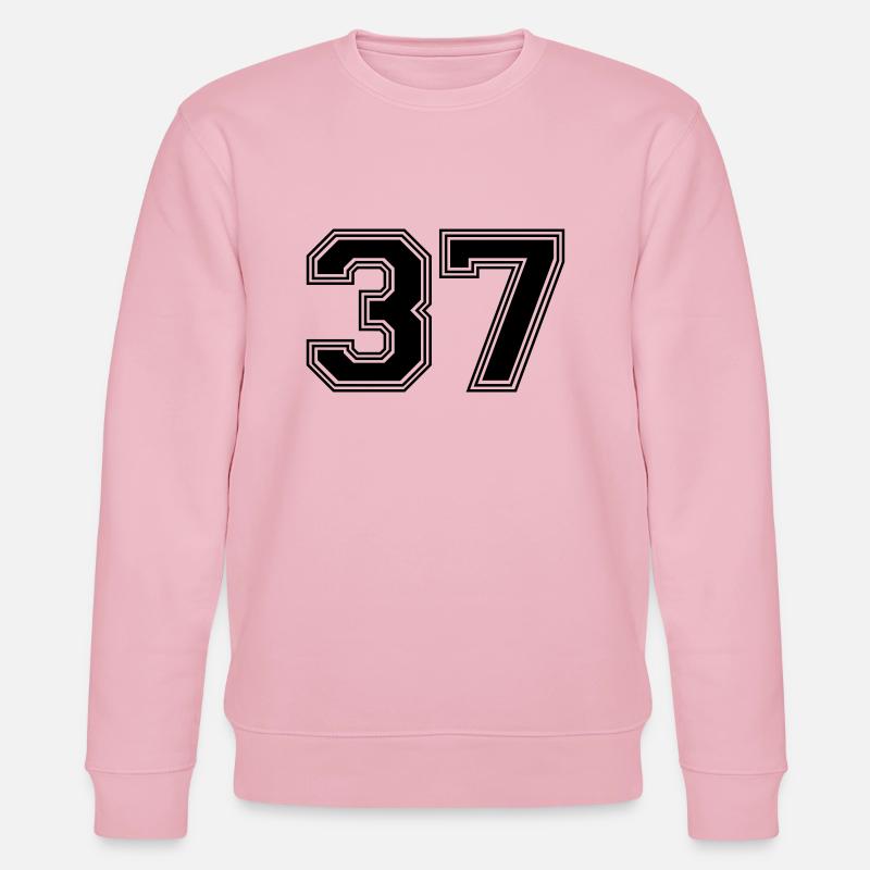 37_Nummer_37_(s31) - Stanley/Stella Unisex Bio-Sweatshirt CHANGER  - Hellrosa