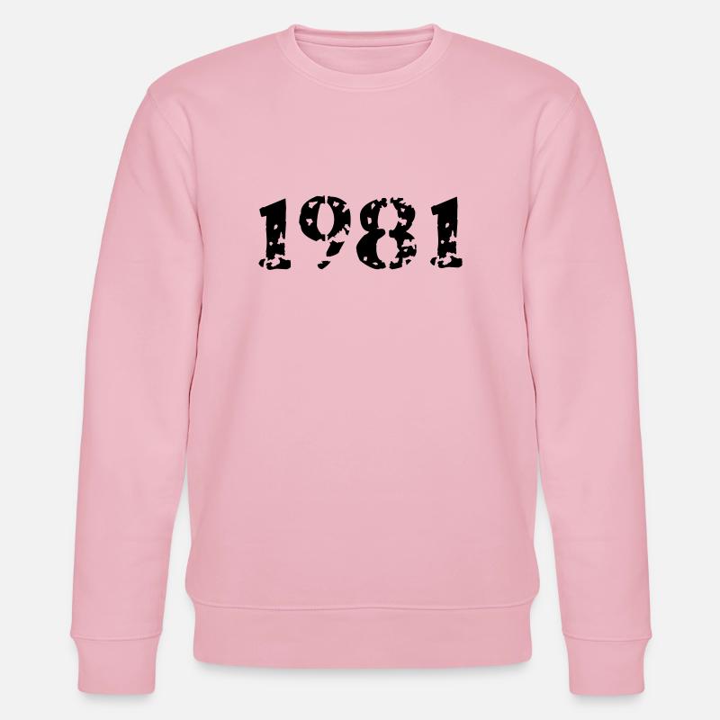 1981 - Stanley/Stella Unisex Bio-Sweatshirt CHANGER  - Hellrosa