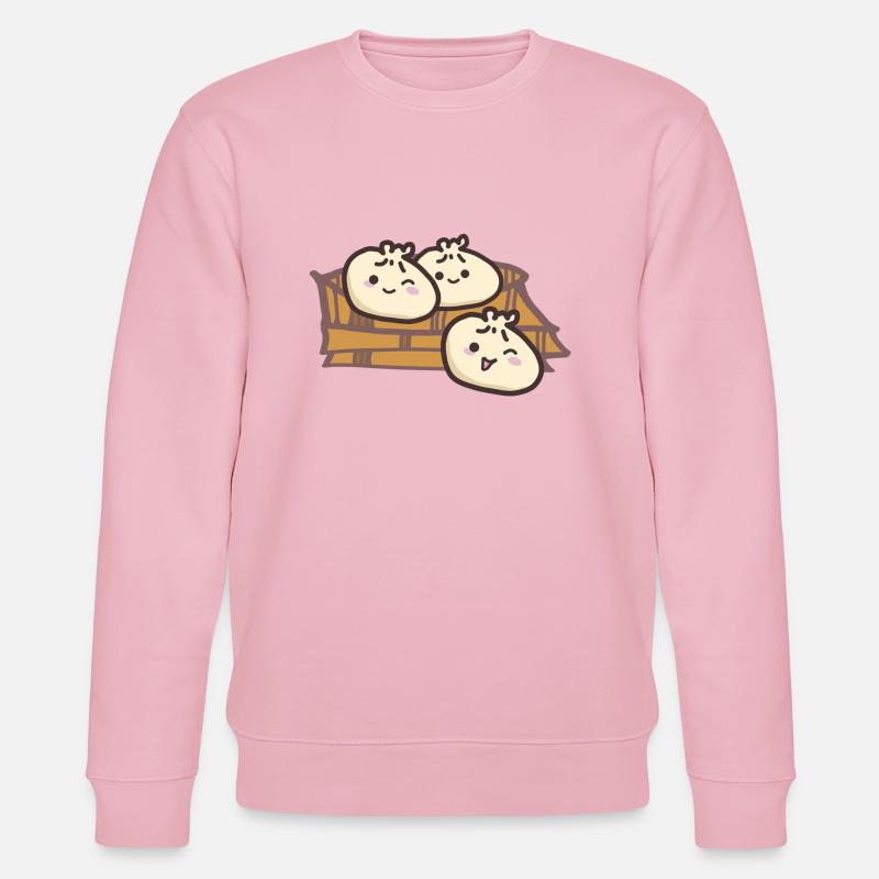 Dumplings asiatiques sucrés - Sweat bio CHANGER Stanley/Stella Unisexe - rose pâle