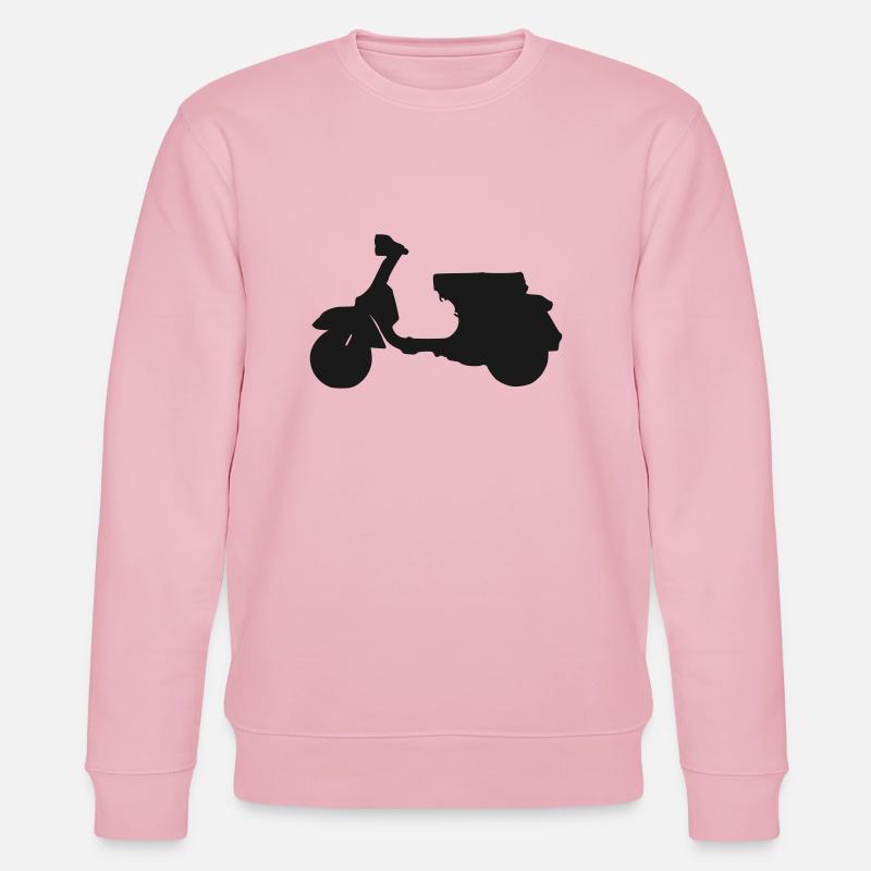 Großer Roller by designflash.de - Stanley/Stella Unisex Bio-Sweatshirt CHANGER  - Hellrosa