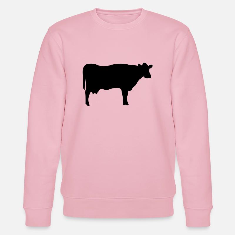 kuh - Stanley/Stella Unisex Bio-Sweatshirt CHANGER  - Hellrosa