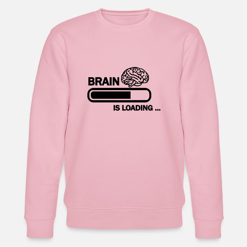 Brain loading - Stanley/Stella Unisex Bio-Sweatshirt CHANGER  - Hellrosa