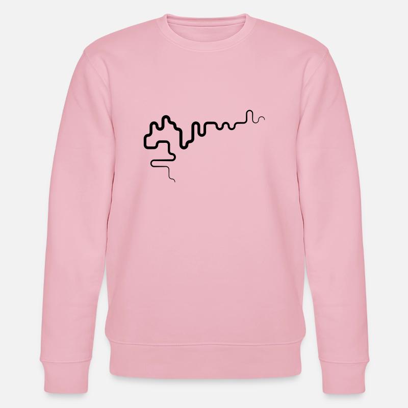 Iceland - Stanley/Stella Unisex Bio-Sweatshirt CHANGER  - Hellrosa