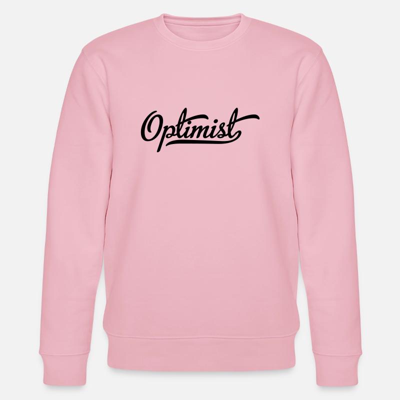 Optimist - Stanley/Stella Unisex Bio-Sweatshirt CHANGER  - Hellrosa