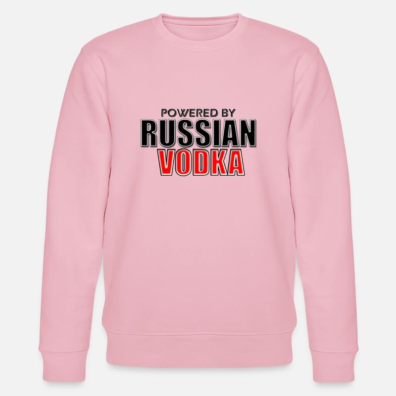 powered_by_Russian_Vodka - Stanley/Stella Unisex Bio-Sweatshirt CHANGER  - Hellrosa