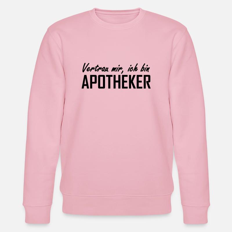 apotheker - Stanley/Stella Unisex Bio-Sweatshirt CHANGER  - Hellrosa