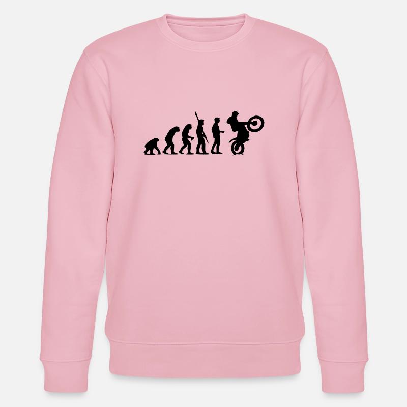 Trial Evolution - Stanley/Stella Unisex Bio-Sweatshirt CHANGER  - Hellrosa