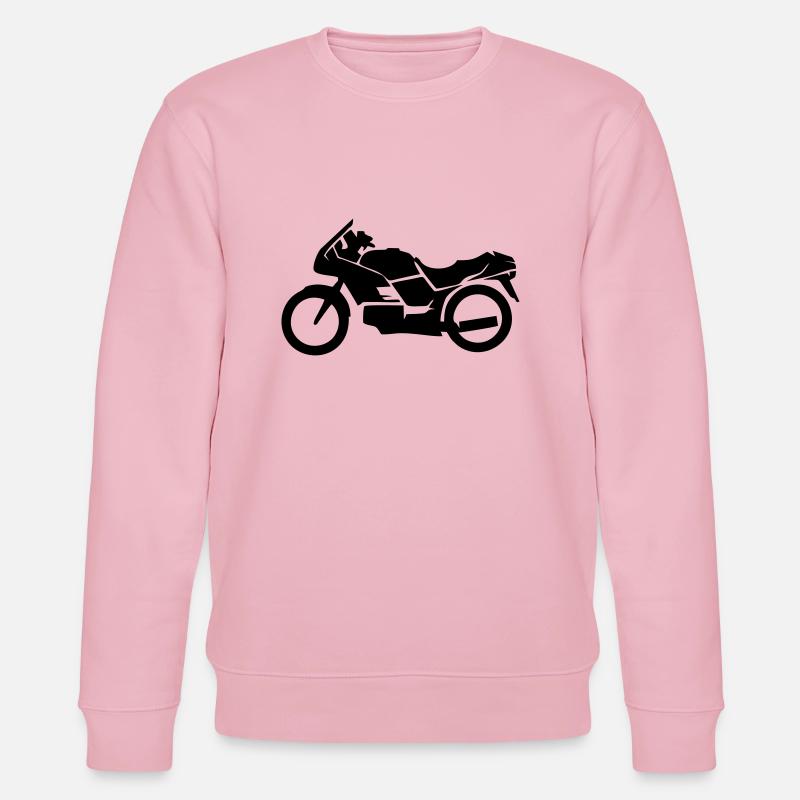 Motorrad, Motorräder - Stanley/Stella Unisex Bio-Sweatshirt CHANGER  - Hellrosa