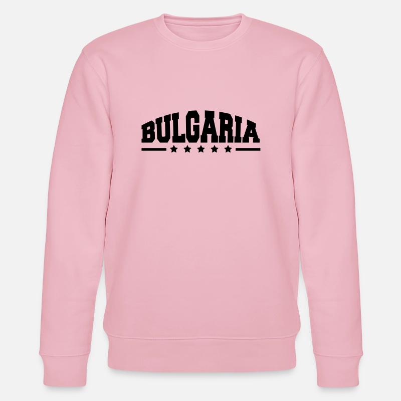 bulgaria_af1 - Stanley/Stella Unisex Bio-Sweatshirt CHANGER  - Hellrosa
