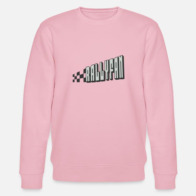 Rallyfan silber schwarz - Stanley/Stella Unisex Bio-Sweatshirt CHANGER  - Hellrosa
