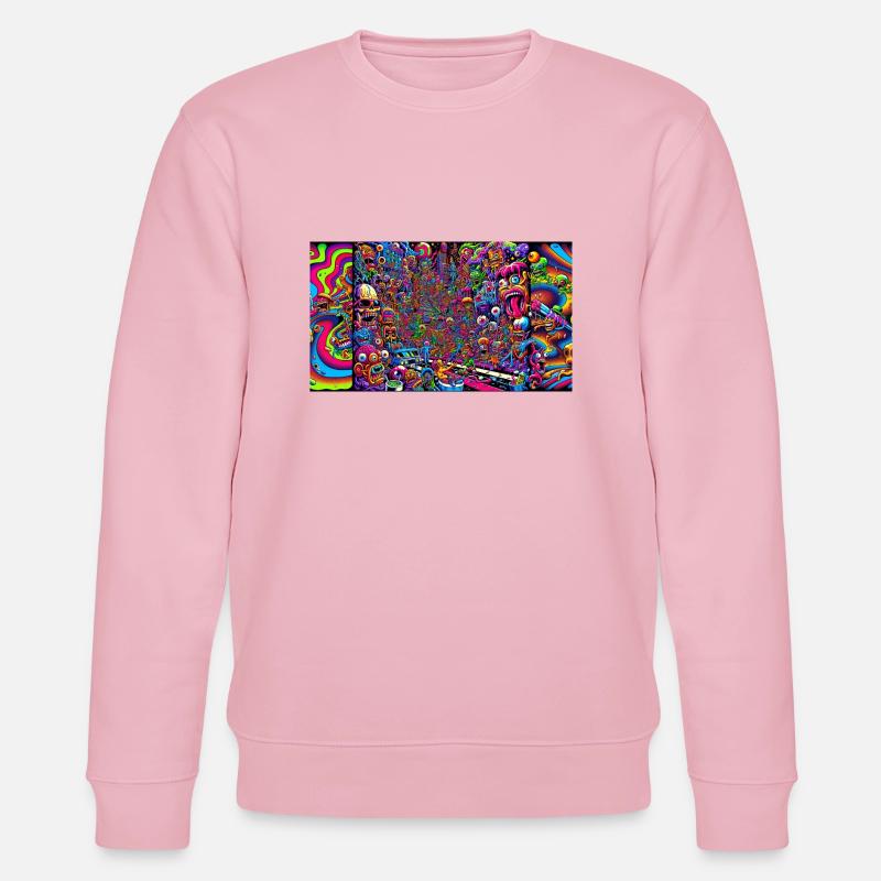 Sick - Stanley/Stella Unisex Bio-Sweatshirt CHANGER  - Hellrosa