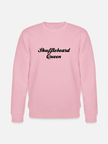 shuffleboard queen - Stanley/Stella CHANGER Unisex Organic Sweatshirt - cotton pink