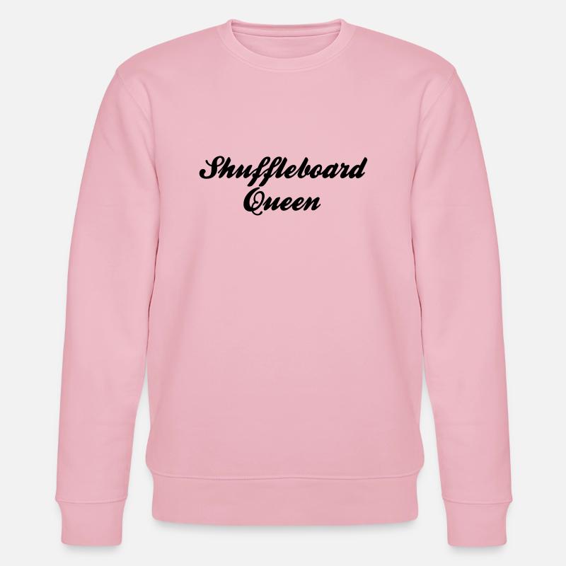 shuffleboard queen - Stanley/Stella Unisex Bio-Sweatshirt CHANGER  - Hellrosa