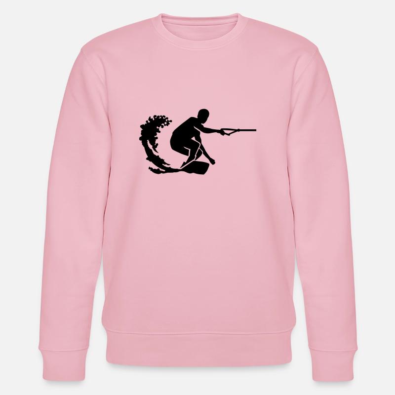 Wakeboard - Stanley/Stella CHANGER Unisex Organic Sweatshirt - cotton pink