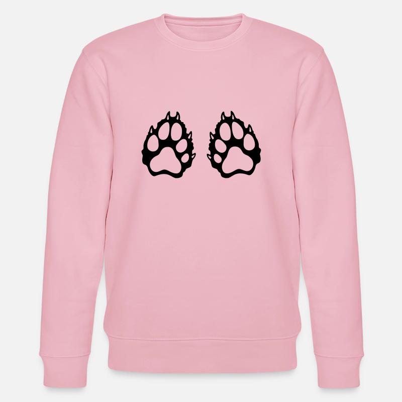 ours - Sweat bio CHANGER Stanley/Stella Unisexe - rose pâle
