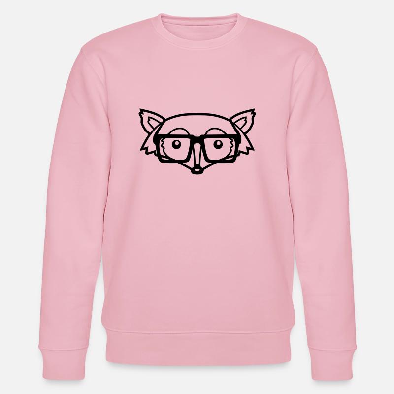 Tête design fuchs - Sweat bio CHANGER Stanley/Stella Unisexe - rose pâle