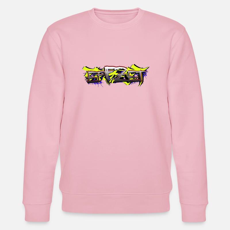 efFZet RAPpresent LoGo - Stanley/Stella Unisex Bio-Sweatshirt CHANGER  - Hellrosa