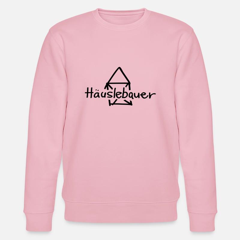 hauslebauer___f1 - Stanley/Stella Unisex Bio-Sweatshirt CHANGER  - Hellrosa