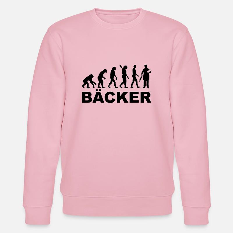 Bäcker - Stanley/Stella Unisex Bio-Sweatshirt CHANGER  - Hellrosa