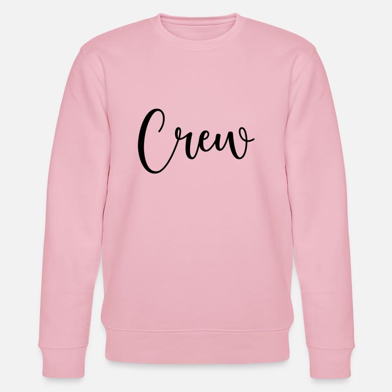 Équipage 1 - Sweat bio CHANGER Stanley/Stella Unisexe - rose pâle