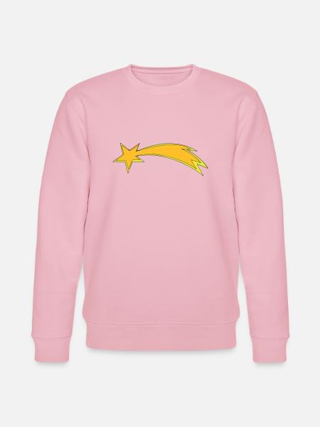 christmas star - Stanley/Stella Unisex Bio-Sweatshirt CHANGER - Hellrosa