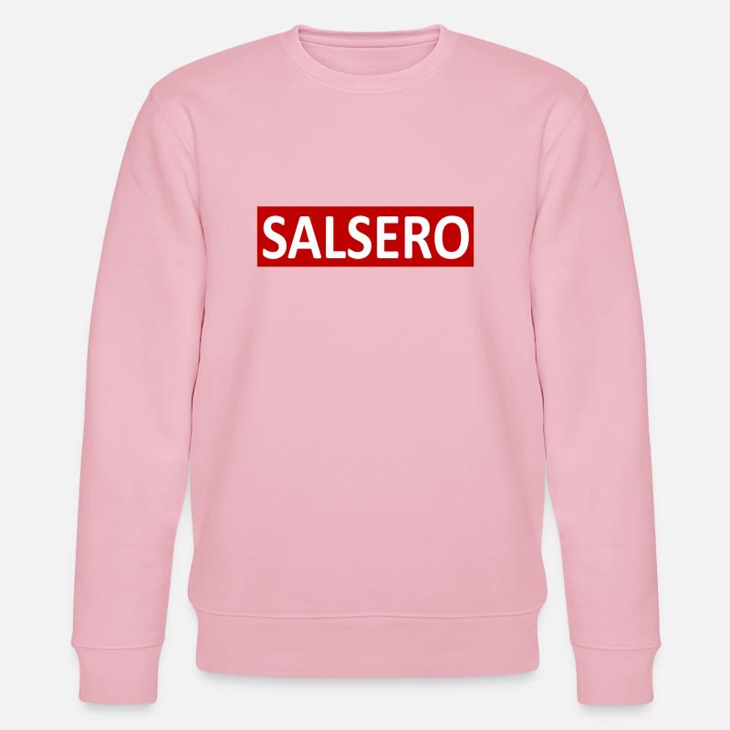 SALSERO - Stanley/Stella Unisex Bio-Sweatshirt CHANGER  - Hellrosa