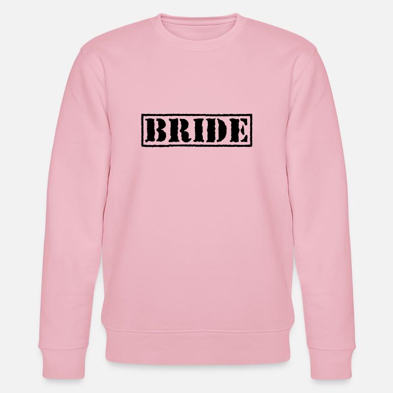Bride - Stanley/Stella Unisex Bio-Sweatshirt CHANGER  - Hellrosa