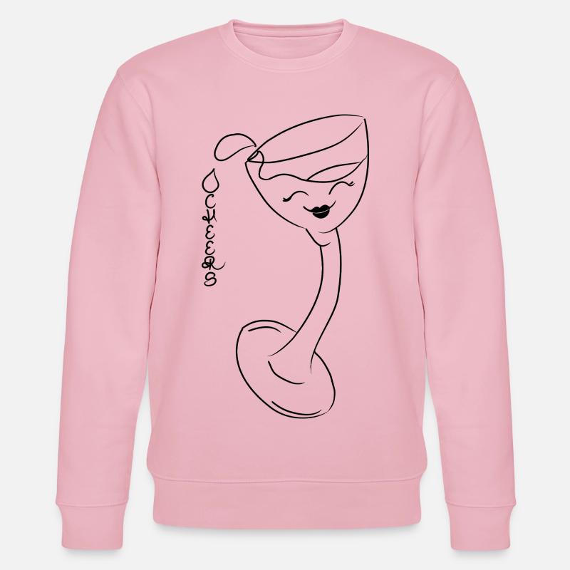 Cheers! - Stanley/Stella Unisex Bio-Sweatshirt CHANGER  - Hellrosa