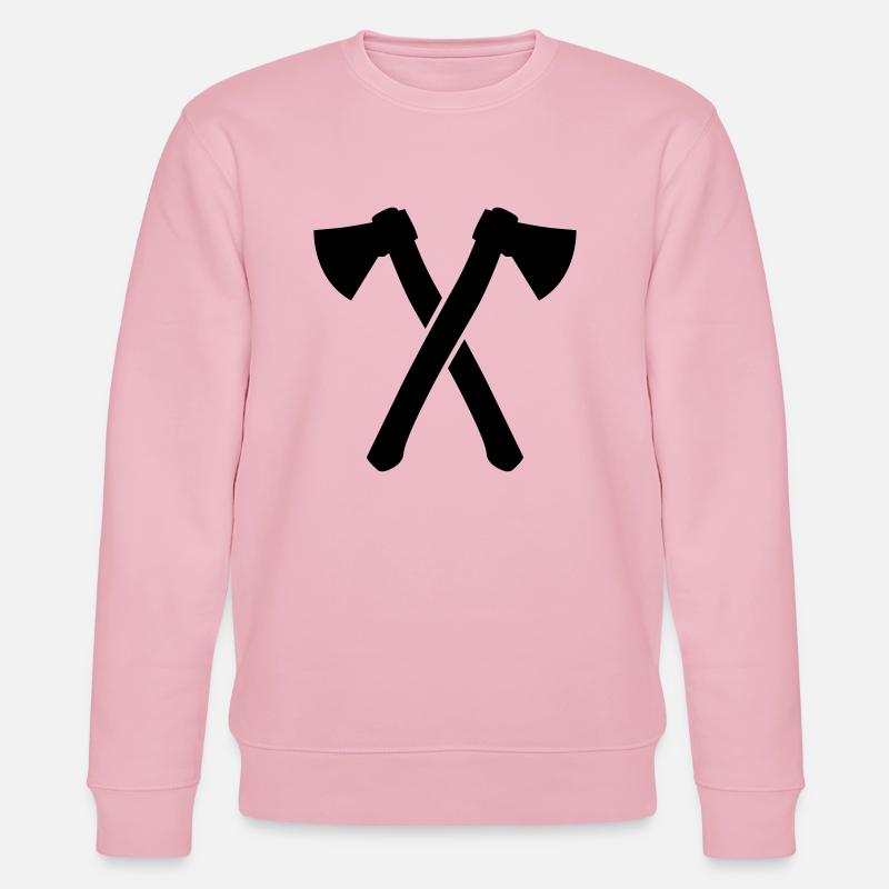 Achsen - Stanley/Stella Unisex Bio-Sweatshirt CHANGER  - Hellrosa