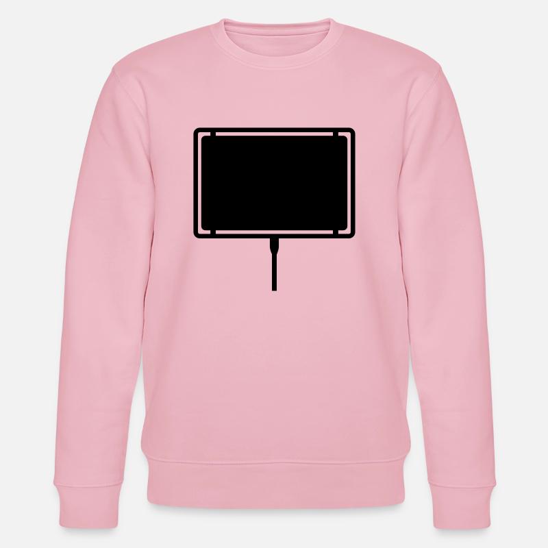 ortsschild - Stanley/Stella Unisex Bio-Sweatshirt CHANGER  - Hellrosa
