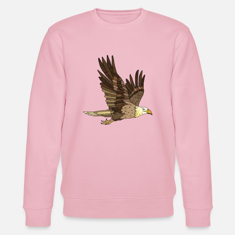 Vogel - Stanley/Stella Unisex Bio-Sweatshirt CHANGER  - Hellrosa