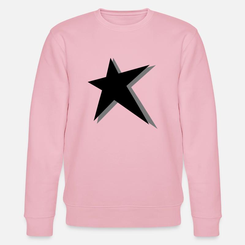 Stern - Stanley/Stella Unisex Bio-Sweatshirt CHANGER  - Hellrosa