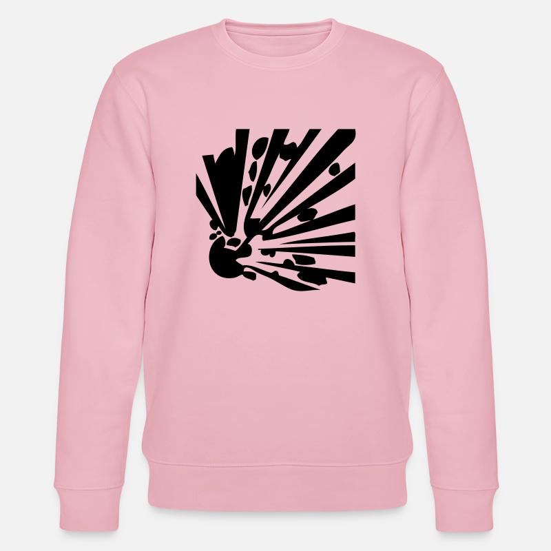 Explosive - Stanley/Stella Unisex Bio-Sweatshirt CHANGER  - Hellrosa