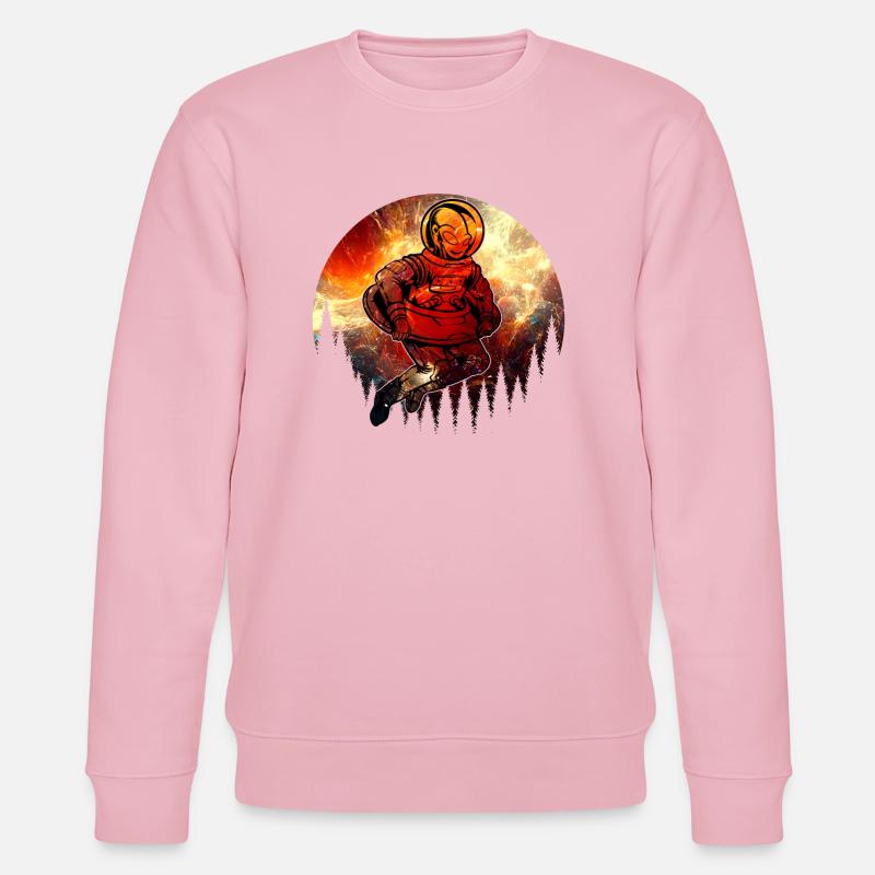 Alien - Stanley/Stella Unisex Bio-Sweatshirt CHANGER  - Hellrosa