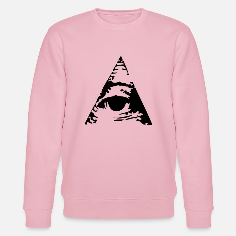 Pyramide - Stanley/Stella Unisex Bio-Sweatshirt CHANGER  - Hellrosa