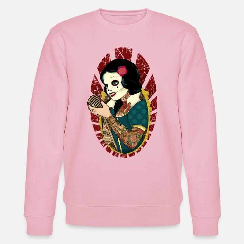 Rocher jusqu'à la mort - Sweat bio CHANGER Stanley/Stella Unisexe - rose pâle