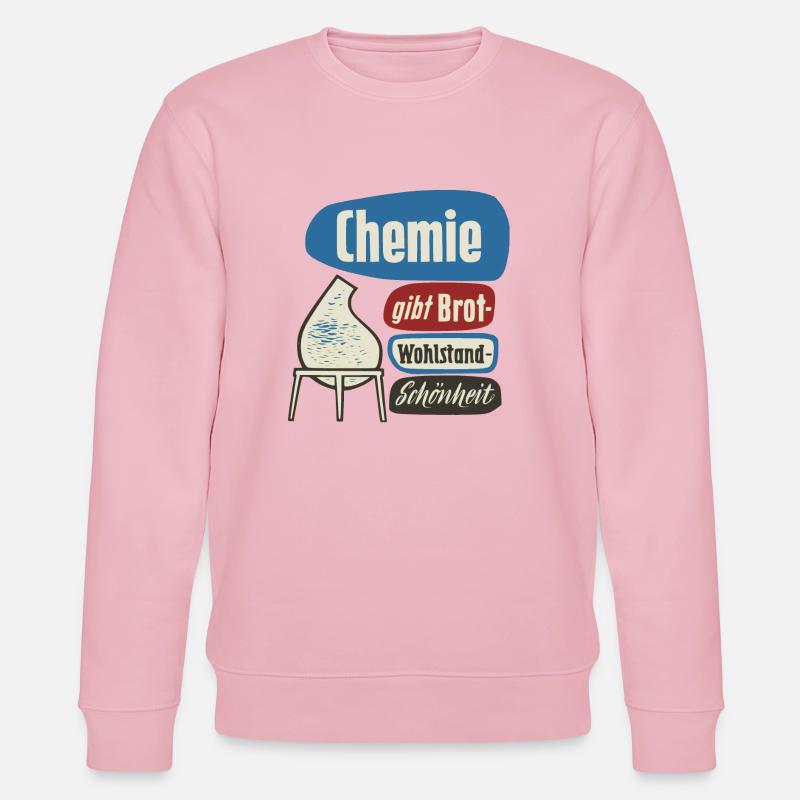 Chemie Werbung - Stanley/Stella Unisex Bio-Sweatshirt CHANGER  - Hellrosa