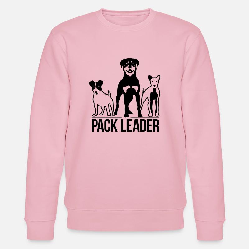 Rudelführer - Stanley/Stella Unisex Bio-Sweatshirt CHANGER  - Hellrosa