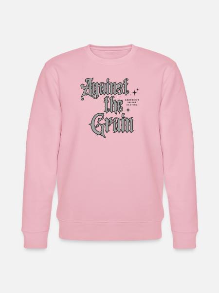 Against the Grain Inline Skating - Stanley/Stella Unisex Bio-Sweatshirt CHANGER  - Hellrosa