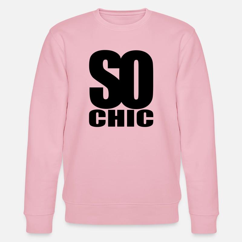 so chic - Sweat bio CHANGER Stanley/Stella Unisexe - rose pâle