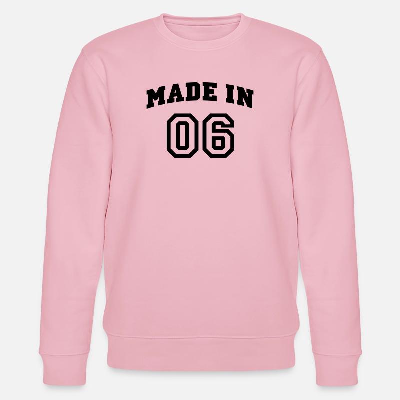mp_madein06a - Stanley/Stella Unisex Bio-Sweatshirt CHANGER  - Hellrosa