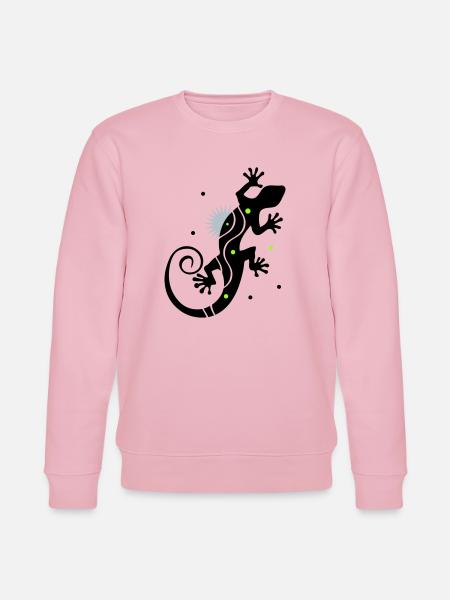 gecko - Stanley/Stella CHANGER Unisex Organic Sweatshirt - cotton pink