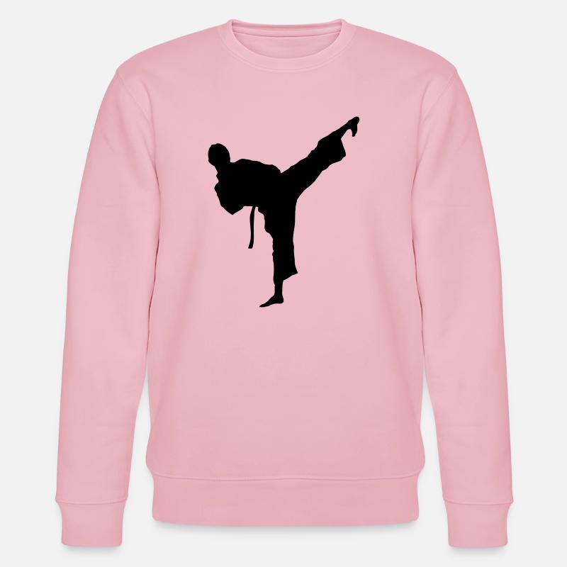 taekwondo_10 - Stanley/Stella Unisex Bio-Sweatshirt CHANGER  - Hellrosa