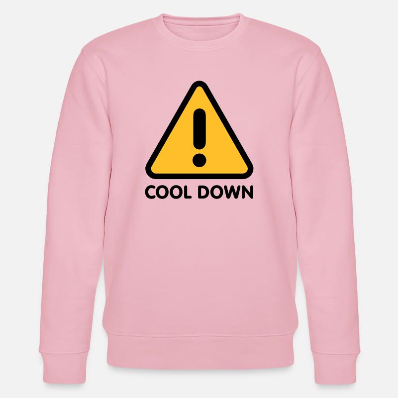 Cool down | Runter kommen - Stanley/Stella CHANGER Unisex Organic Sweatshirt - cotton pink
