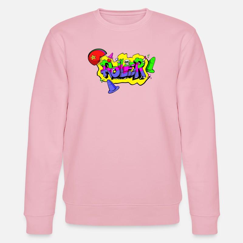 ROLLER - Sweat bio CHANGER Stanley/Stella Unisexe - rose pâle