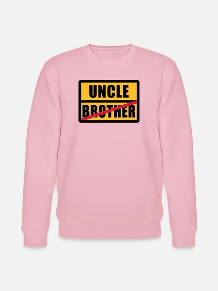 Brother - Uncle - Stanley/Stella CHANGER Unisex Organic Sweatshirt - cotton pink