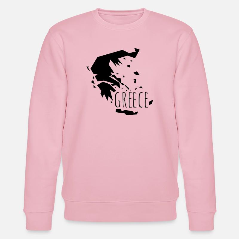 greece - Stanley/Stella Unisex Bio-Sweatshirt CHANGER  - Hellrosa